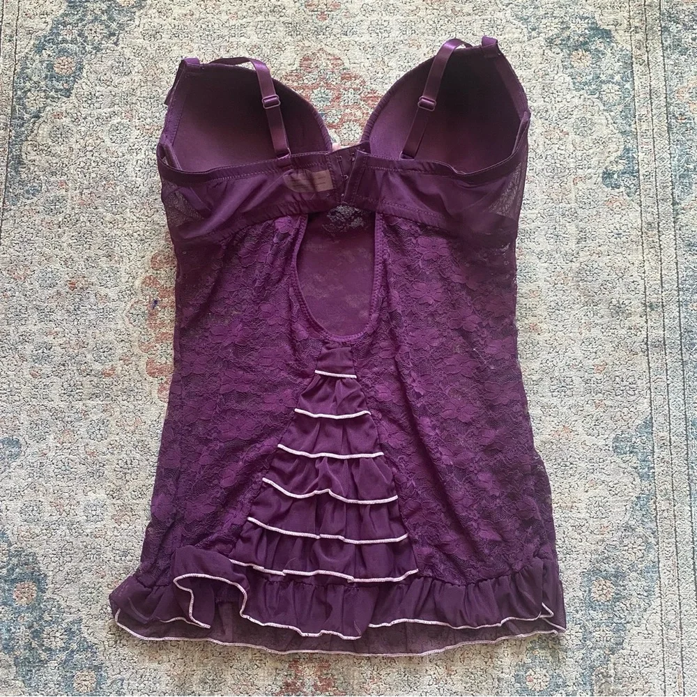 •Jessica Simpson lace babydoll chemise• Size 2X - Picture 2 of 9